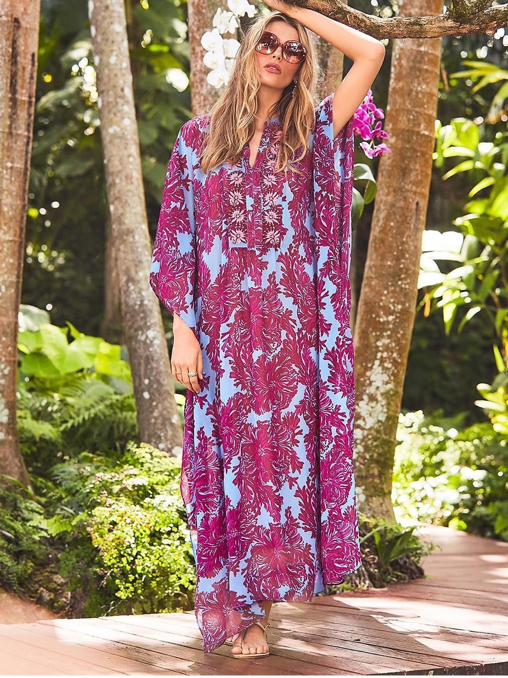 Lilly Pulitzer Julieta Embellished Maxi S/M Abaco Blue Feel Like a Shellebrity